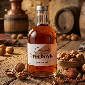 Grafický návrh edice likérů